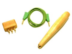 Set PERFEKTO mit Kabel grün